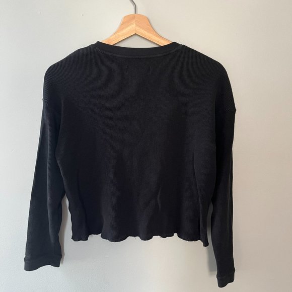 Everlane Waffle Long Sleeve Shirt - Picture 2 of 2